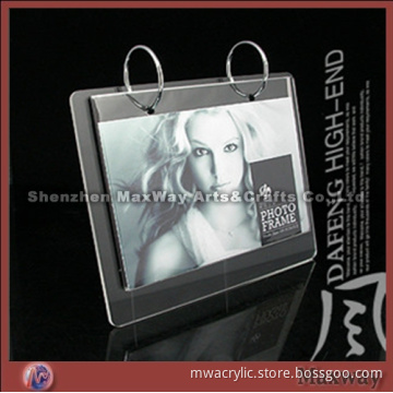 Pure Clear 2mm High-quality Acrylic Calendar Holder